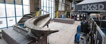 The technology that startup mx3d is developing to 3d print a bridge in amsterdam could be used to produce endless different structures, says dutch designer joris laarman in this exclusive movie. Mx3d Bridge Joris Laarman