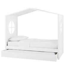 Children S White Cabin Bed 90 X 190 Maisons Du Monde Camas Mobiliario Muebles