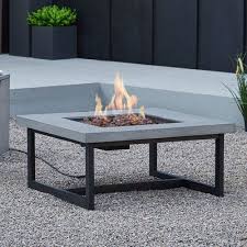 Real Flame Brenner Concrete Propane Natural Gas Fire Pit Table Gas Fire Pit Table Fire Pit Table Cool Fire Pits