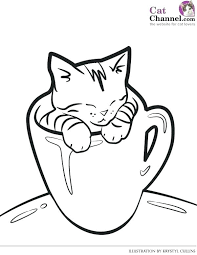 Hidden animals coloring pages for adults just color kittens. Cute Kittens Coloring Pages Coloring Home