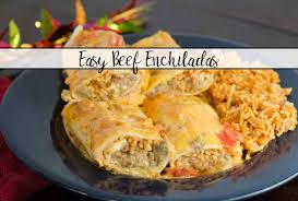Which makes them great for meal prep! Easy Beef And Rice Enchiladas