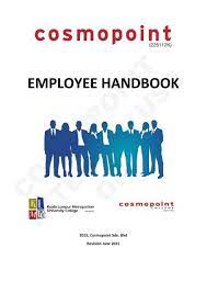 Most companies have policies or procedures governing their employment practices, but they're sometimes maintained informally. Employee Handbook Pdf