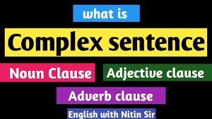 In all, there are five different functions that a noun clause can serve: What Is Complex Sentence Noun Clause Adjective Clause Adverb Clause Youtube