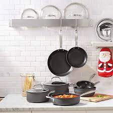 Cookware set pans frypans & skillets griddles & grill pans paella pan roasting pans saute & chef pans woks pots casserole dishes oxo good grips simplytear paper towel holder. Oxo Good Grips Hard Anodized Pro Nonstick Cookware Collection Bed Bath Beyond