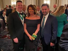 Last night I attended the Rockland County AOH's Emerald Ball at the Pearl  River Hilton. It was great to be back together in celebration of Irish  Heritage after the last two years.