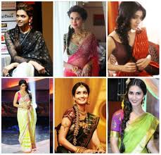 Round face shapes are complemented by myriad hairstyles—there certainly isn't a style that should be considered completely off limits. but if your goal is to trick the eye and create more definition and elongate the face, there are certain looks that will do just that. 10 Saree Hairstyles That Will Turn Your Look Into A High Fashion Statement