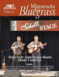 Minnesota Bluegrass Magazine October 2017 by Minnesota Bluegrass