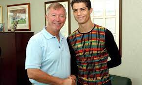 Gary neville still believes manchester united are third favourites to win the premier league despite signing cristiano ronaldo. Manchester United Signed Cristiano Ronaldo 12 Years Ago Today And He Turned Up Wearing This Talksport