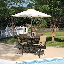 Search results for patio dining sets with umbrella. Patio Furniture Sets Bar Height Among White Umbrella Patio Set With Umbrella Outdoor Patio Set Patio