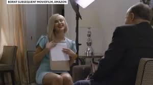 Rudy giuliani is shown with his hand down his pants after flirting with an actress playing a young woman pretending to be a television journalist in a scene in sacha baron cohen's latest mockumentary, a sequel to his hit borat film. Borat 2 Sacha Baron Cohen Says He Was Concerned For Actor Maria Bakalova During Giuliani Scene The Independent