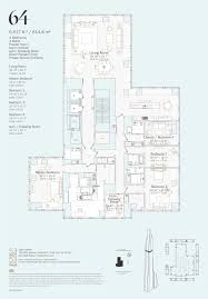53 West 53 745 Fifth Avenue Residence 64 Apartment Floor Plans Hotel Room Design Hotel Room Design Plan