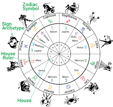 Image result for western astrology chart