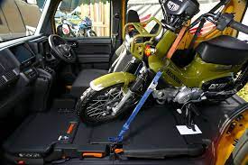 バイクも積めちゃうホンダn vanで 快適キャンプを実現 アウトドアファッションのgo out web part 2 ホンダ ホンダ n バンでのキャンプ