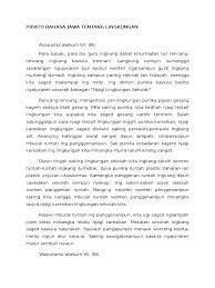 Wong arep nindakake sesorah, biyasane nggawe cengkorongan apa wae kang arep diomongake ing ngarepe wong akeh. Pidato Bahasa Jawa Tentang Lingkungan Pdf