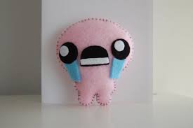 The Binding Of Isaac Isaac Handmade Felt Plush Doll Etsy Handmade Felt The Binding Of Isaac Felt Crafts