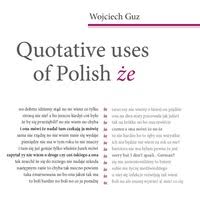 A clause of this kind is essential to clear understanding of the. Pdf Resumptive Pronouns In Polish Co Relative Clauses Wojciech Guz Academia Edu