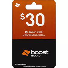 Save with one of our top boost mobile us promo codes for july 2021: Boost Mobile Re Boost Card 30 Gift Cards Rastelli Market Fresh