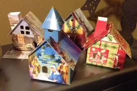 This paper craft is really very fun. Paper Crafts Building Putz Houses Part 1 The Lone Writer Shannon Yarbrough