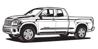 And not because it has loads of modern day technology that keeps it rolling down the road, but because it's one of the most simple, no frills, utilitarian work horses ever to hit the dirt. Toyota Tundra Illustration Team Toyota Automotive Illustration Bike Drawing