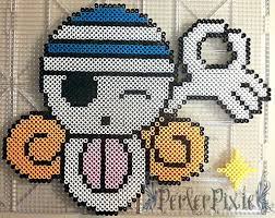 Nami S Jolly Roger By Perlerpixie On Deviantart Perler Bead Art Pearler Bead Patterns Jolly Roger