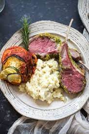 Learn how easy it is to host an elegant dinner party featuring perfectly seasoned and grilled lamb chops, zucchini meatballs and mediterranean rice pilaf. 48 Rack Of Lamb Ideas Rack Of Lamb Lamb Lamb Recipes