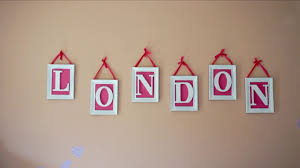 Your bedroom is a sacred space. Diy Nursery Letters For Little Girl S Room Easy Framed Name Art Youtube