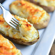 The Best Twice Baked Potatoes Recipe In 2020 Best Twice Baked Potatoes Baked Potato Recipes Cream Cheese Potatoes