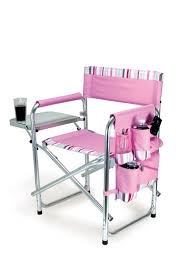 Picnic Time Striped Sports Chair Pink Hautelook Camping Chairs Sport Chair Camping Chair