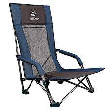 Rio beach suspension folding beach chair. Redcamp Low Beach Chair Folding Lightweight With High Back Portable Outdoor Concert Chair For Adults Camping Backpacking Sand Beachfront Decor
