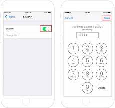 You cannot restore your iphone if the sim card is locked. Enable And Change Sim Pin Lock In Iphone Ipad