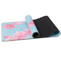 Eco Friendly Exercise Mat Printed Organic Microfiber/suede ...