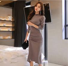 17+ Mẫu váy body kiểu Hàn Quốc khoe dáng cực chuẩn