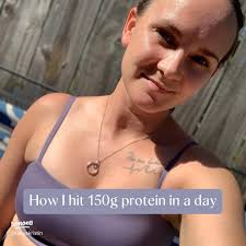 Example of how I hit 150+g of protein in a day!