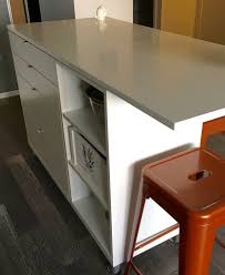 mobile kitchen island  notched kevin