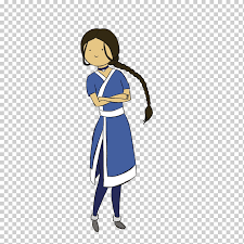 The last three images show katara from the shoulders up, scowling while talking to someone over her shoulder. Katara Aang Zuko Toph Beifong Azula Aang Child Human Time Png Klipartz