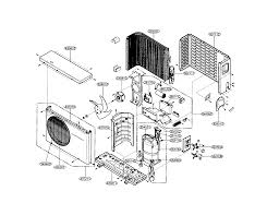 Never install the outdoor unit in a place where its air inlet/outlet side may be exposed directly to wind. Split Ac Outdoor Unit Diagram Diagram Base Website Unit