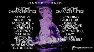 There many negative things are present in the cancer male. Cancer Traits Good And Bad Cancerwalls