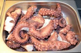 Der Achtarmige Bis Zu 1 30m Lange Oktopus Auch Krake Genannt Gilt Unter Gourmets Als Absolute Delikatesse Sein Lebensmittel Essen Essen Und Trinken Oktopus