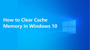 Create clear memory cache shortcut this is one of the easiest solutions to clear memory cache on the windows operating system. How To Clear Cache Memory In Windows 10 Pc 2020 Cache Memory Windows 10 Windows