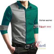Jual produk baju kemeja putih harga promo diskon bliblicom. Kemeja Cowok Desain Keren Casual Model Lengan Panjang Shopee Indonesia