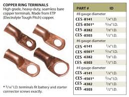 We did not find results for: Ces 8561 8 Awg Seamless Copper Ring Terminal 5 16 Inch Bolt Hole