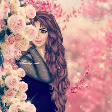 صور بنات كيوت 2018 احلي خلفيات بنات للفيس بوك cute girl hd wallpaper girls cartoon art girly art