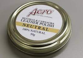 Beeswax And Carnauba Neutral Leather Polish Aero Leathers Uk