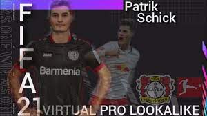 He is 24 years old from czech republic and playing for bayer 04 leverkusen in the germany 1. Fifa 21 Patrik Schick Virtual Pro Lookalike Youtube