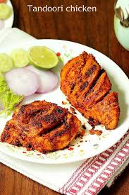 Traditionally made in a tandoor, these tandoori chicken skewers taste great cooked on a barbecue or grill. Tandoori Chicken Recipe Swasthi S Recipes