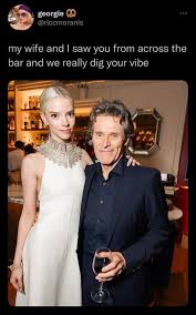 Anya Taylor-Joy and Willem Dafoe : rredscarepod