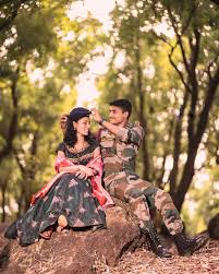 Indian Army Couple Indian Army Girlfriend Indian Army Lovers Army Lovers Army Couple Pictures Army Couple Photography Army Couple