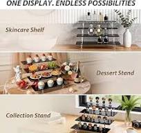 Amazon.com: Acrylic Riser Display Stand, Black 4 Tier ...