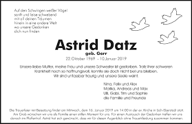 In gedanken immer bei dir. Traueranzeigen Von Astrid Datz Trauer Mittelhessen De