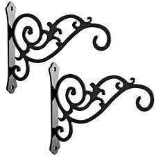 Prices, promotions, styles and availability may vary by store and online. Natuce 2pcs Wall Hanging Basket Hooks Metal Plant Bracket Iron Bracket Plant Hook Black Garden Baskets Hanger For Garden Basket Lantern Lawn Light Flower Pots Wall Hanging Plant Brackets Accessories Garden